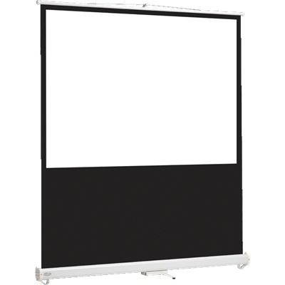 Euroscreen Connect Floor - 150cm x 112.5cm - 4:3 - 74" Diag - Portable Projector Screen - White Case