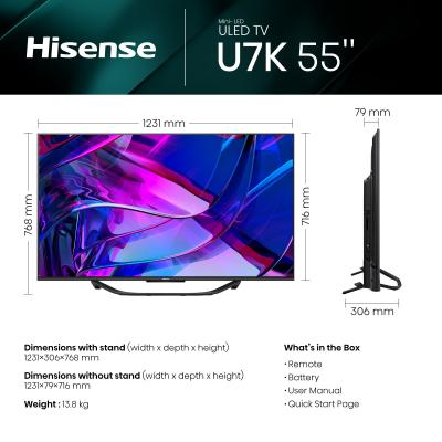 55" U7K Series Mini LED TV