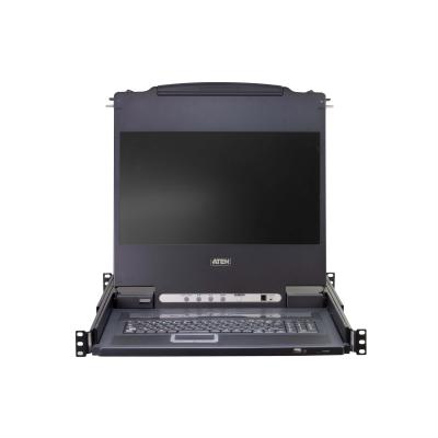 16-Port PS/2-USB VGA Single Rail KVM Switch