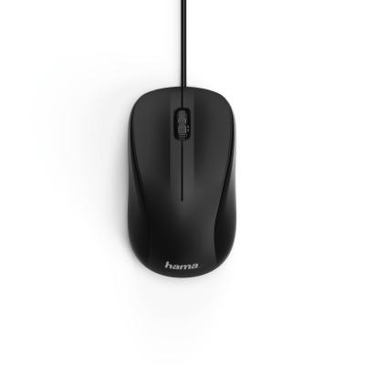Optical 3 Button Mouse Cabled black