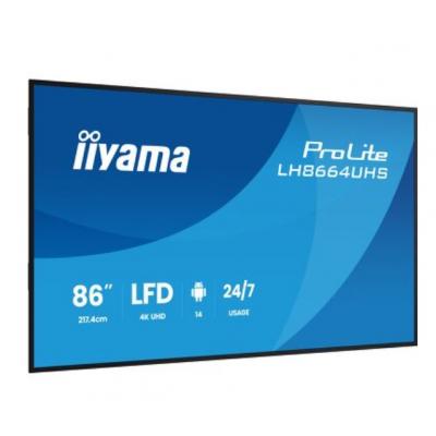 86" ProLite LH8664UHS-B3AG Commercial Display