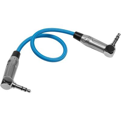 10" 3.5mm to 3.5mm Right Angle Cable