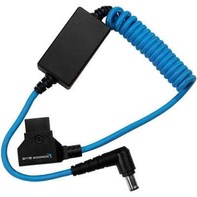 Coiled D-Tap to 19.5V Regulated DC Cable