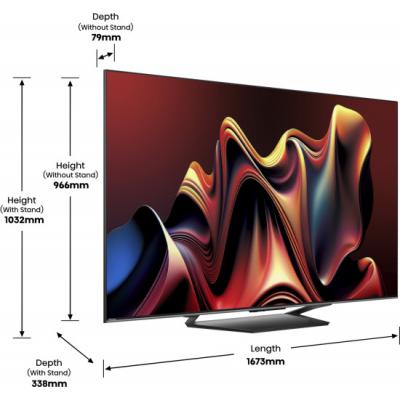 75" 75U7NQTUK Mini-LED Smart TV