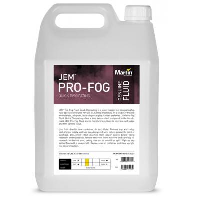 JEM Pro-Fog Fluid, Quick Dissipating