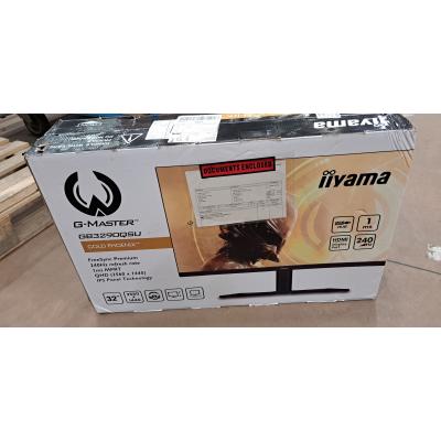 32" G-MASTER GB3290QSU-B1 Monitor - Clearance