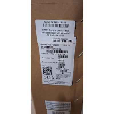 86" GXV4 Series Display - Clearance Product