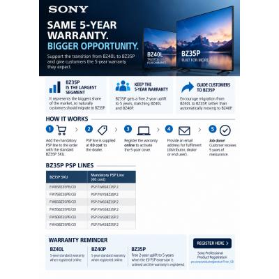 65" FW65BZ35PB.CEI Commercial Display