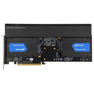 FUSION DUAL U.2 SSD PCIE CARD