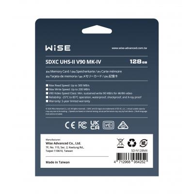 SDXC UHS-II V90 MK-IV - 128GB
