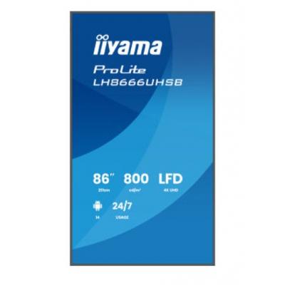 86" LH8666UHSB-B1AG Commercial Display
